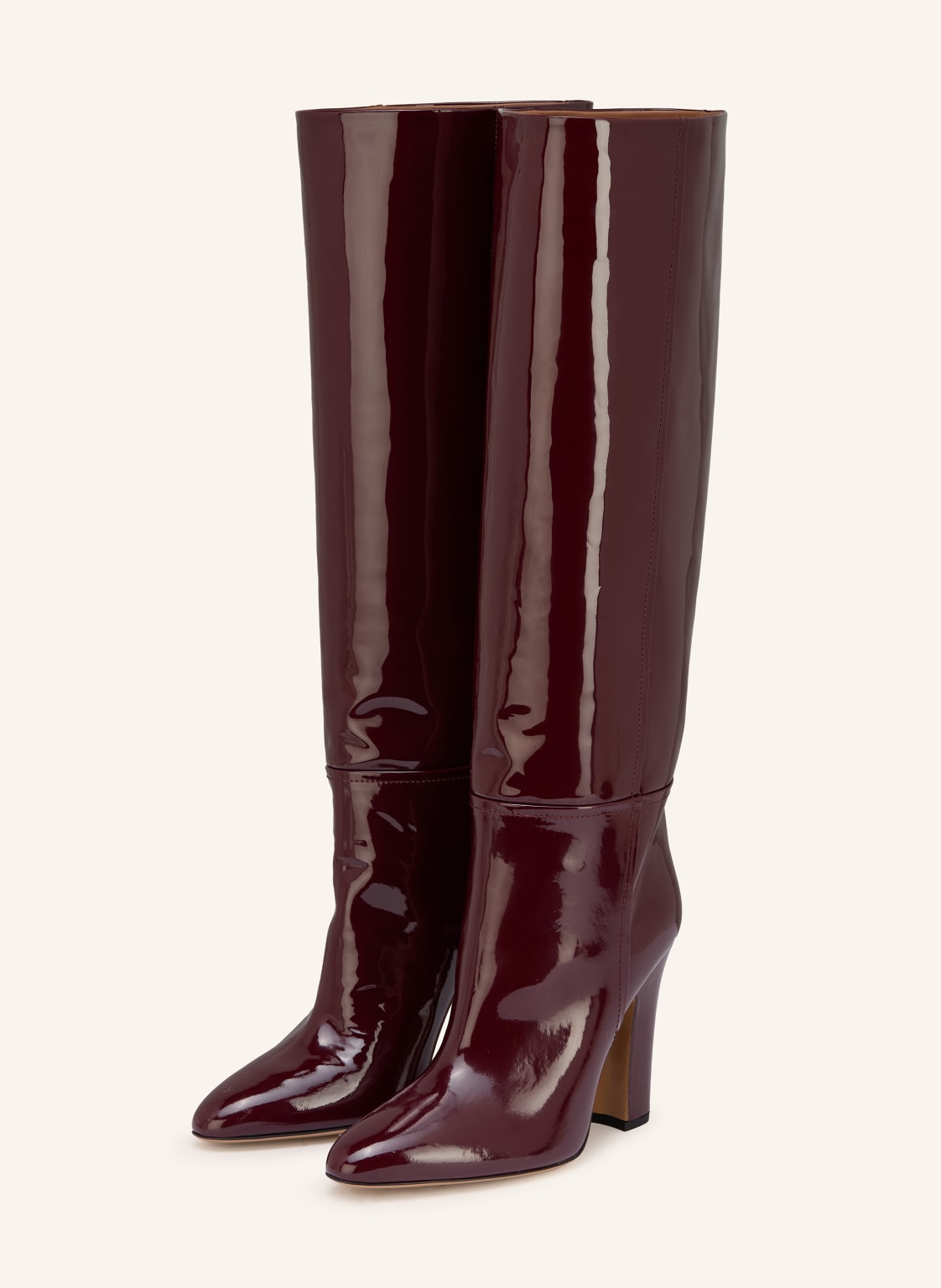 Paris Texas Lackstiefel Lavinia rot von PARIS TEXAS