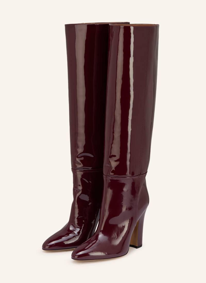 Paris Texas Lackstiefel Lavinia rot von PARIS TEXAS
