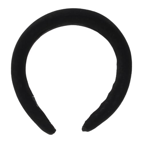 PARSA Beauty Comfy Hoop Dark Queen – bequemer Haarreif in Schwarz mit Komfortpolsterung – stylisches Haar-Accessoire für Damen – druckfrei & angenehm zu tragen – ideal für Frisuren & Alltagslooks von PARSA Beauty