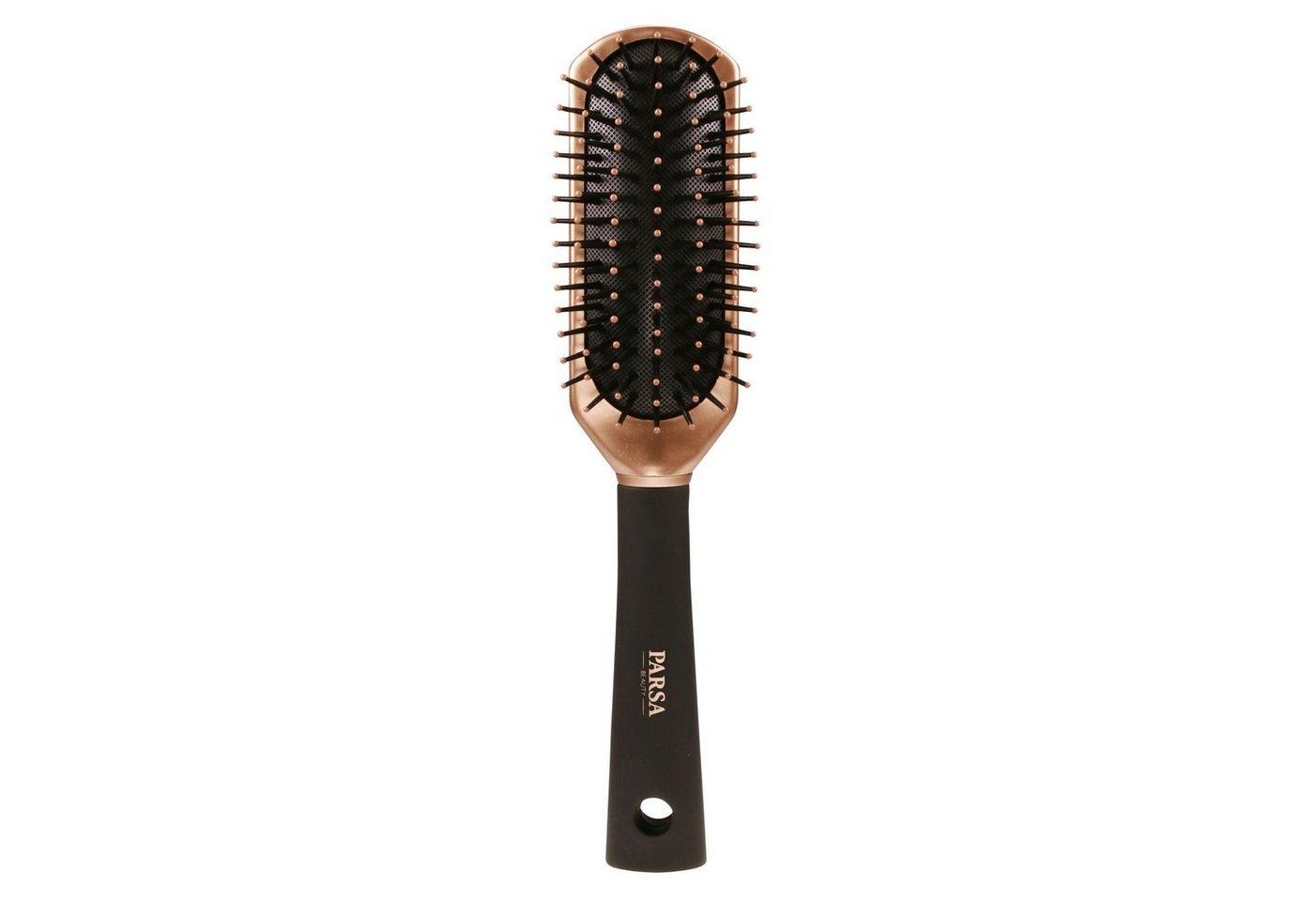 PARSA Beauty Haarbürste Haarbürste Trend Line Langschmal Bürste mit Kunststoffpins roségold von PARSA Beauty