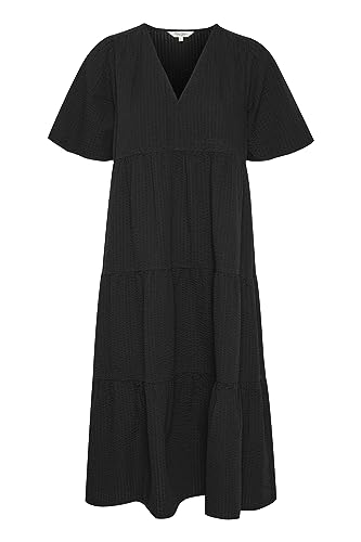 PART TWO Damen Pam Dress Lässiges Kleid, Black, 40 von PART TWO