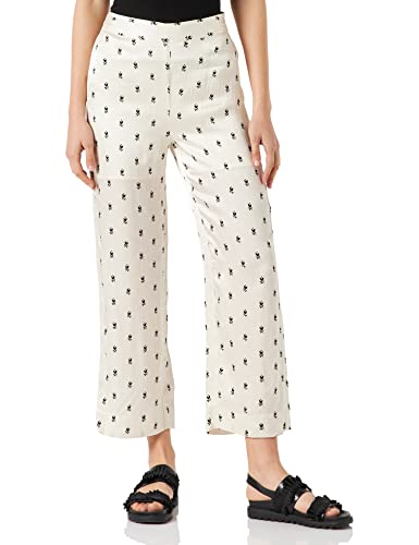 Part Two Damen Pilupw Pa Pants Easy Fit Hose, Neutral Graphic Print, 38 von PART TWO