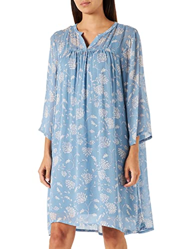PART TWO Damen Polinpw Dr Dress Relaxed Fit Kleid, Dusk Blue Block Print, 36 EU PART TWO Damen Polinpw Dr Dress Relaxed Fit Kleid, Dusk Blue Block Print, 36 EU von PART TWO
