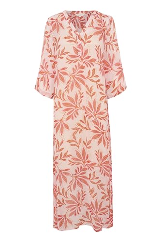 Part Two Damen Beritpw Regular Fit Long Length Dress Lässiges Kleid, Potpourri Delicate Leaf, 36 von PART TWO