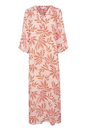 Part Two Damen Beritpw Regular Fit Long Length Dress Lässiges Kleid, Potpourri Delicate Leaf, 40 von PART TWO