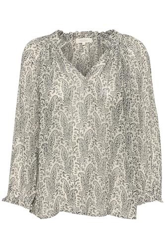 PART TWO Langarm-Bluse ElsiaPW 40, French Oak Paisley Print 40 von PART TWO