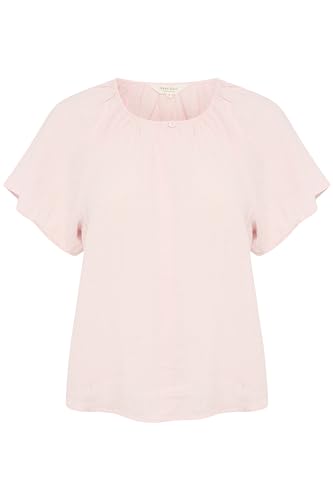 Part Two Damen Georgianapw Regular Fit Kurzarm Bluse, Potpourri, 40 von PART TWO