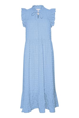 Part Two Damen Gimalinapw Regular Fit Mid Calf Dress Lässiges Kleid, Blau (Dusk Blue), 36 von PART TWO