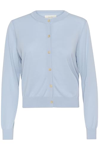 Part Two Damen Loapw Female Regular Fit Long Sleeve Cardigan Strickjacke, Soft Chambray, XL von PART TWO