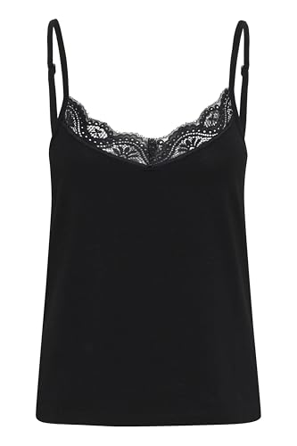 Part Two Damen Natalienepw Slim Fit Sleeveless Top Unterhemd, Schwarz, Large Part Two Damen Natalienepw Slim Fit Sleeveless Top Unterhemd, Schwarz, Large von PART TWO