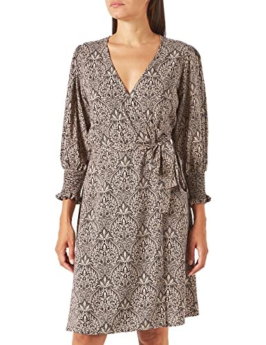 Part Two Damen Ovinepw Dr Dress Kleid, Black Ornament Print, 30 von PART TWO