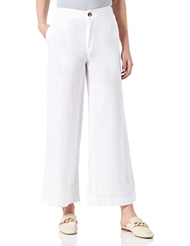 Part Two Damen Pernillapw Pa Pants Classic Fit Hose, Bright White, 40 von PART TWO