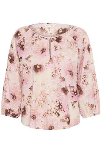 Part Two Damen Radunipw Bluse, Pink Nectar Scattered Flower, 42 von PART TWO