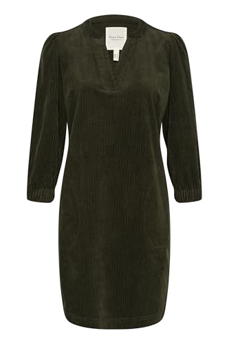 Part Two Damen Ramitapw Female Relaxed Fit 3/4 Sleeve Dress Kleid, Rosin, 40 von PART TWO