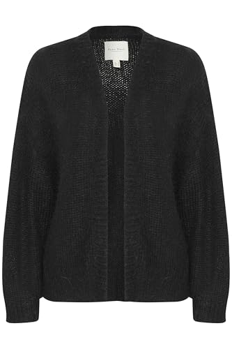 Part Two Damen Rastinepw Female Relaxed Fit Long Sleeve Cardigan Strickjacke, Schwarz, XL von PART TWO
