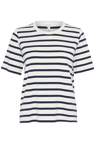PART TWO T-Shirt RataniPW S, Navy and White Stripe S von PART TWO