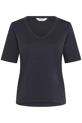 Part Two Damen Ratansapw Regular Fit Above Elbow T-Shirt Unterhemd, Dunkelblau, X-Small von PART TWO