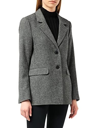Part Two Damen Ronniepw Bz Blazer, Black Tweed Melange, 40 Part Two Damen Ronniepw Bz Blazer, Black Tweed Melange, 40 von PART TWO