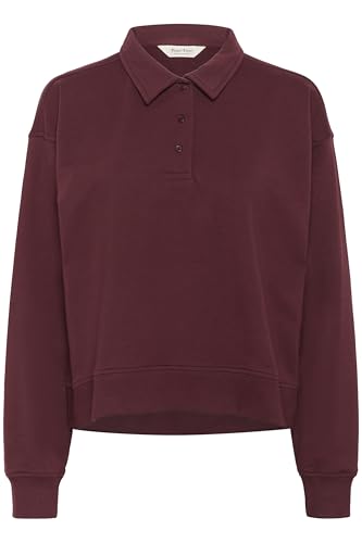 Part Two Damen Satyapw Sweatshirt, Tawny Port, XXL von PART TWO