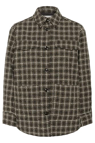 Part Two Damen Sissemaipw Jacke, Black Check, 38 von PART TWO