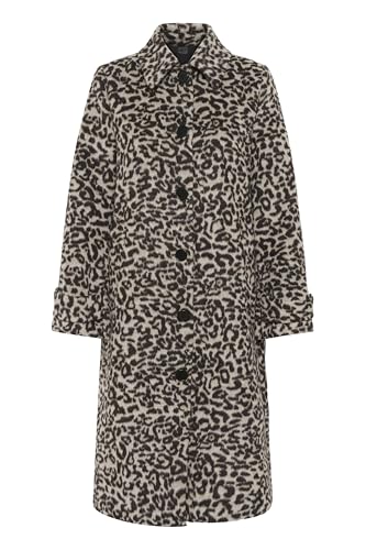 Part Two Damen Suzypw Jacke, Leopard, 42 von PART TWO