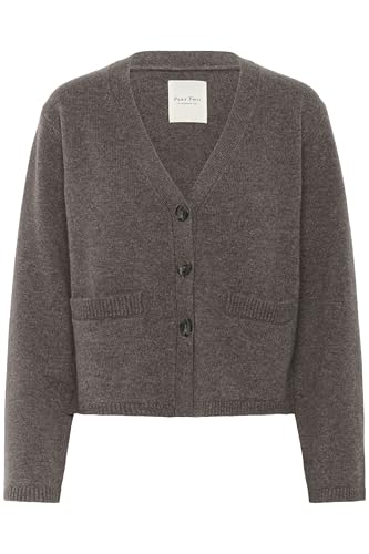 Part Two Damen Svevapw Strickjacke, Falcon Melange, Medium von PART TWO