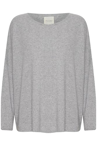 PART TWO Strickpullover TilaPW M, Medium Grey Melange M von PART TWO
