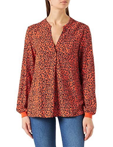 Part Two Damen Tonniepw Bl tter Relaxed Fit Long Sleeve, Koi Leo Print, 40 von PART TWO