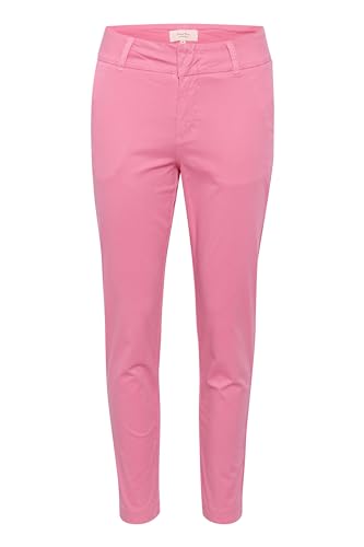 Part Two Damen Women's Trousers Slim Fit Cropped Length High-Waisted Regular Waistband Hose, Morning Glory, von PART TWO