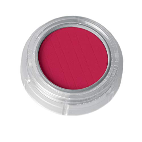 Lidschatten/Rouge, Döschen 2g, Farbe 542 Mittelrot, Profi-Make-Up, sehr intensive Farbkraft von PARTY DISCOUNT