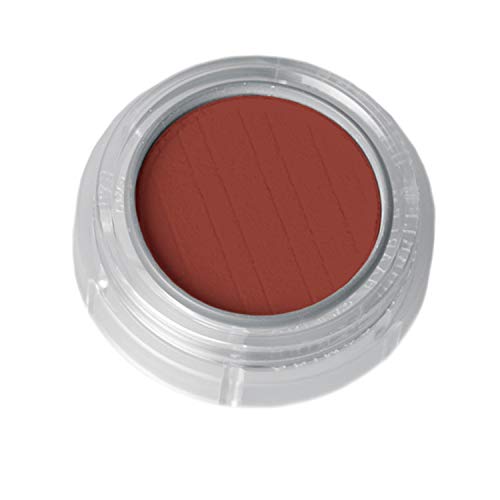 Lidschatten/Rouge, Döschen 2g, Farbe 560 Ziegelrot, Profi-Make-Up, sehr intensive Farbkraft von PARTY DISCOUNT