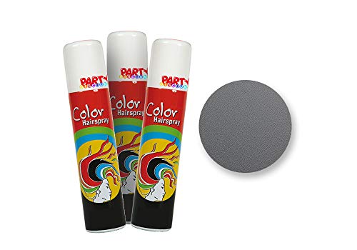 PARTY DISCOUNT ® Haarspray silber, 100 ml von PARTY DISCOUNT