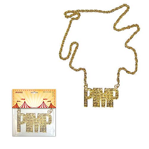 PARTY DISCOUNT ® Kette PIMP, Goldfarben PREISHIT von PARTY DISCOUNT