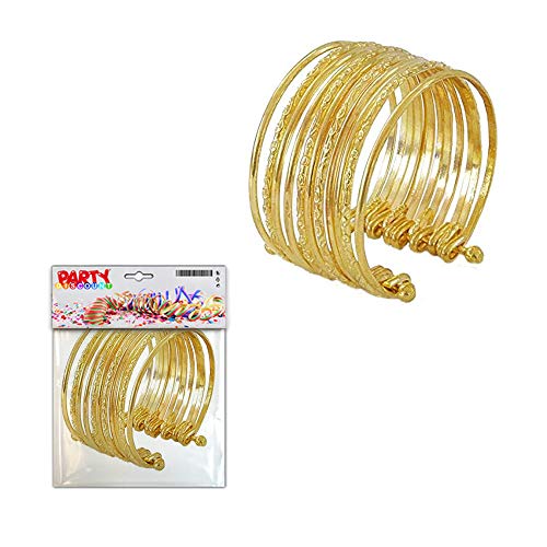 PARTY DISCOUNT Armreif mehrfach, gold von PARTY DISCOUNT