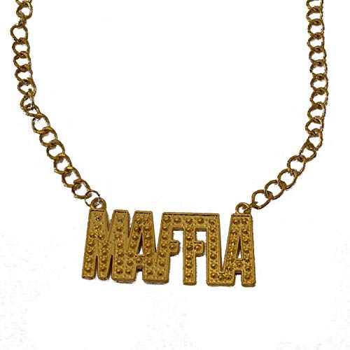 PARTY DISCOUNT Halskette Maffia, gold von PARTY DISCOUNT