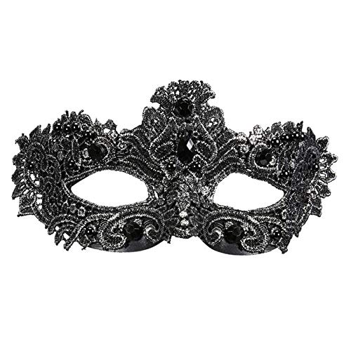 PARTY DISCOUNT Maske Noblesse Augenmaske, silber von PARTY DISCOUNT