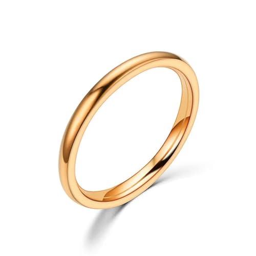 PARWANA Ring Ringe Damen Bijouterie Herren Damenring Herrenring Schmuck 7 Roségold von PARWANA