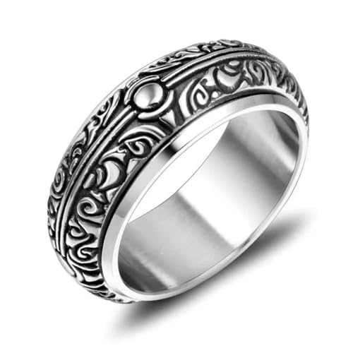 PARWANA Ring Ringe Damen Bijouterie Herren Frauen Herren- Und Damenringe Schmuck 13 Silber von PARWANA