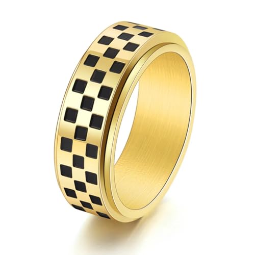 PARWANA Ring Ringe Damen Bijouterie Herren Frauen Herrenringschmuck 10 Gold von PARWANA