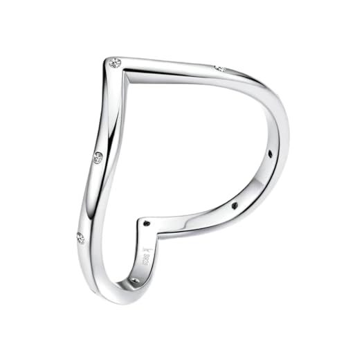 PARWANA Ring Ringe Damen Bijouterie Herren Frauen Herz-Fingerringe Für Frauen, Minimalistischer Einfacher Ring Für Schmuck 8 von PARWANA