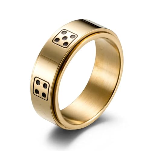 PARWANA Ring Ringe Damen Bijouterie Herren Frauen Punk-Ring Für Männer 9 18220 von PARWANA