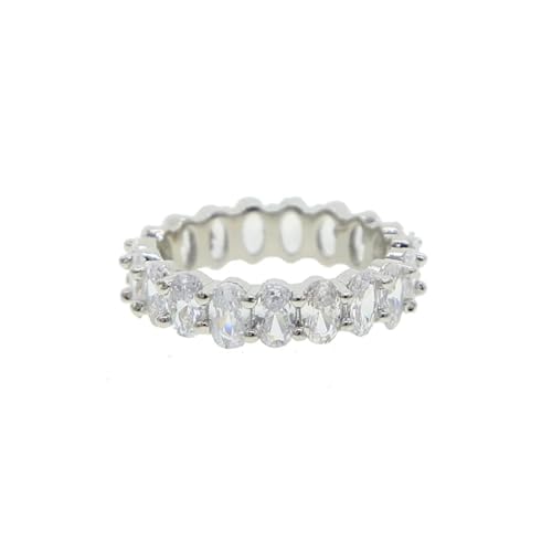 PARWANA Ring Ringe Damen Bijouterie Herren Frauen Ring Für Damen 6 Weiß von PARWANA