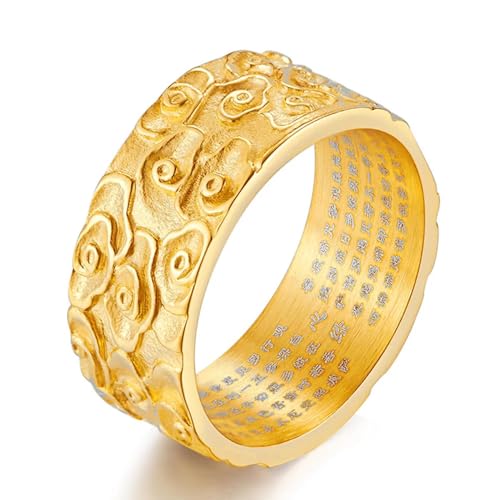 PARWANA Ring Ringe Damen Bijouterie Herren Frauen Ring Für Damen- Oder Herrenschmuck 10 Gold von PARWANA