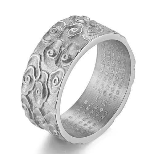 PARWANA Ring Ringe Damen Bijouterie Herren Frauen Ring Für Damen- Oder Herrenschmuck 7 Silber von PARWANA