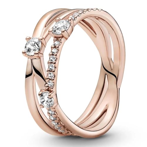 PARWANA Ring Ringe Damen Bijouterie Herren Frauen Ring Für Damenschmuck 5 I von PARWANA