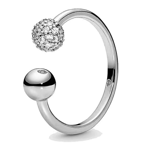 PARWANA Ring Ringe Damen Bijouterie Herren Frauen Ring Für Damenschmuck 6 B von PARWANA