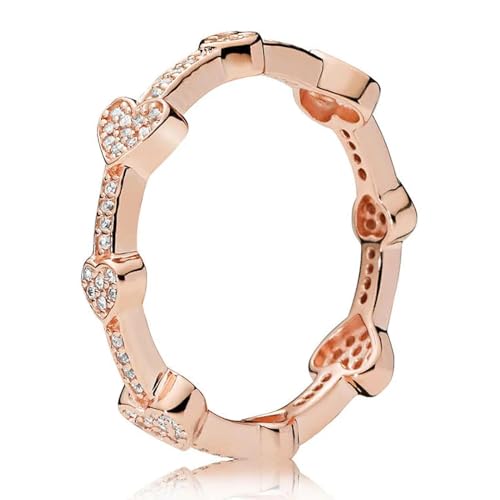 PARWANA Ring Ringe Damen Bijouterie Herren Frauen Ring Für Damenschmuck 6 B von PARWANA