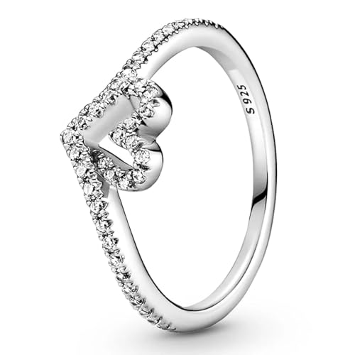 PARWANA Ring Ringe Damen Bijouterie Herren Frauen Ring Für Damenschmuck 7 C von PARWANA