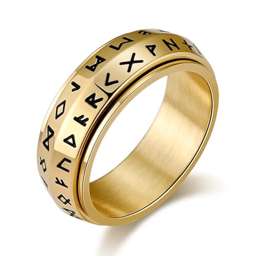 PARWANA Ring Ringe Damen Bijouterie Herren Frauen Ring Für Herrenschmuck ​ 11 Gold von PARWANA