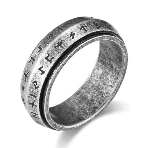 PARWANA Ring Ringe Damen Bijouterie Herren Frauen Ring Für Herrenschmuck ​ 9 Grau von PARWANA